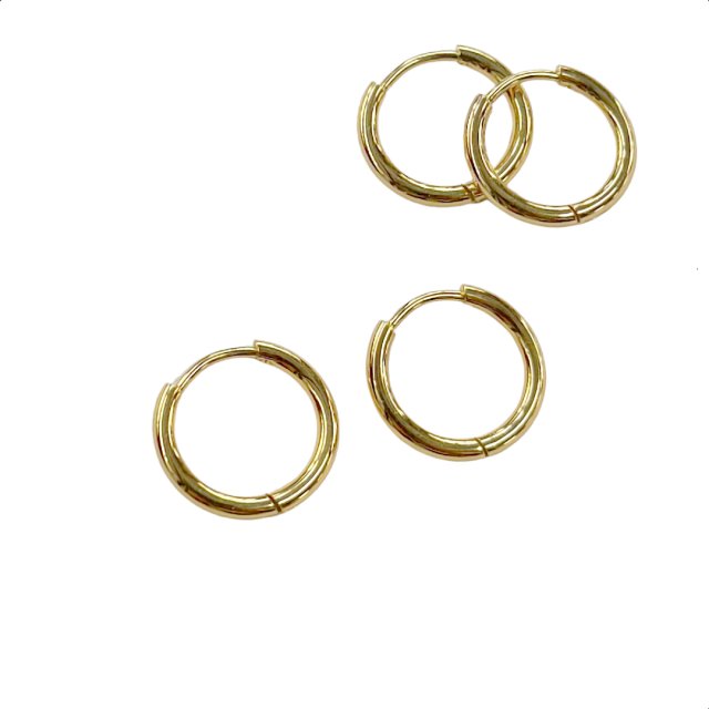 CARAVANAS ARO 16X2MM - ACERO DORADO