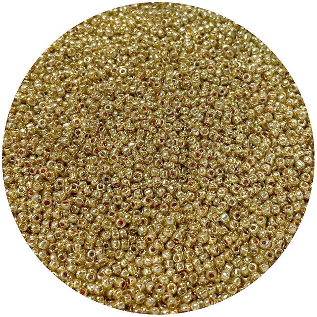 MOSTACILLAS 2X1.5MM METALIZADAS - DORADO