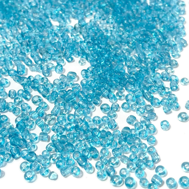 MOSTACILLAS 2X1.5MM TRANSPARENTES - CELESTE