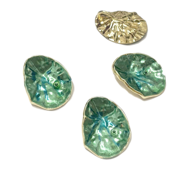 DIJE ESMALTADO CARACOLA 27X21MM (MAR)