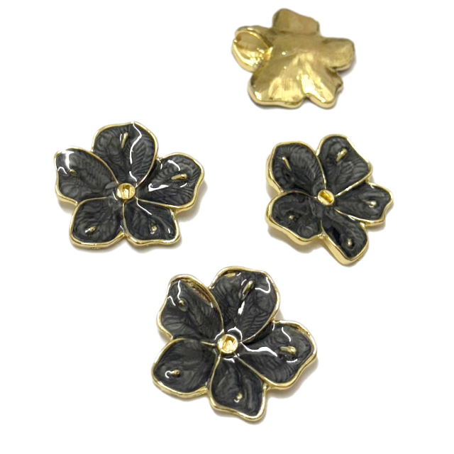 DIJE ESMALTADO FLOR 28X30MM