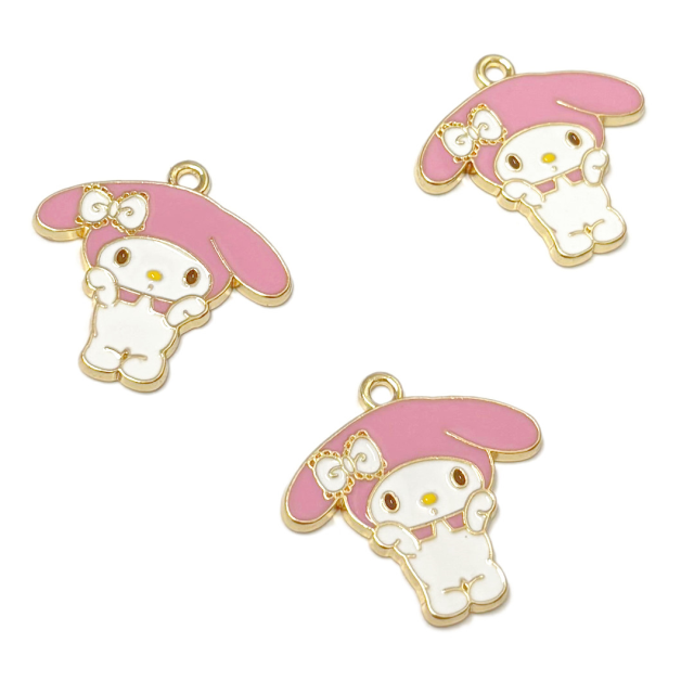 DIJE ESMALTADO PERSONAJE 22X28MM - MY MELODY