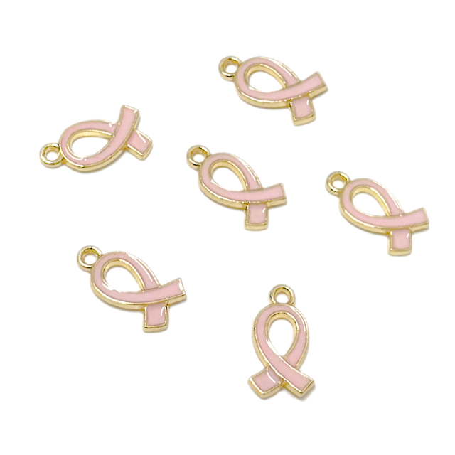 DIJE ESMALTADO SIMBOLO LAZO 14X10MM