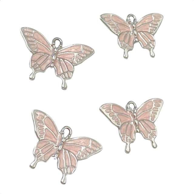 DIJE ESMALTADO MARIPOSA 19X29MM