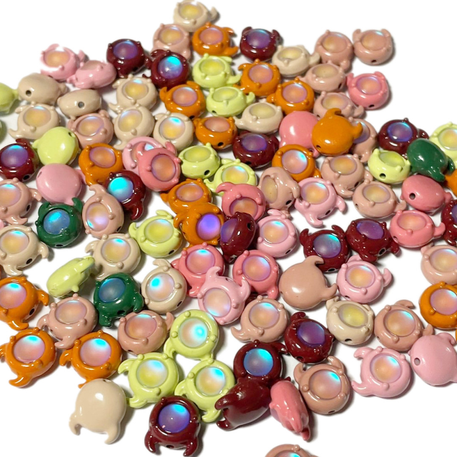 DIJE ESMALTADO PERSONAJE 11X10MM -  MONSTRUOS SURTIDOS (SEPARADOR)