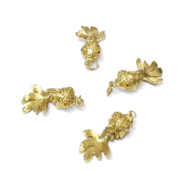 DIJE PEZ 22X14MM - BAÑO DE ORO (ARTICULADO) (MAR)