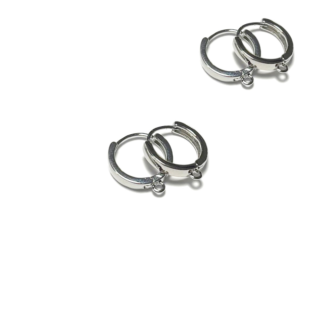 BRISURA CARAVANA REDONDA 16X3MM - BAÑO DE RODIO