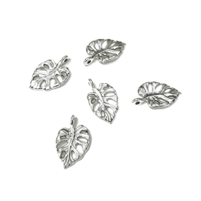 DIJE FLORA HOJA 2417 17X12MM