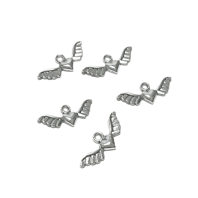 DIJE CORAZON ALAS 2522 28X11MM