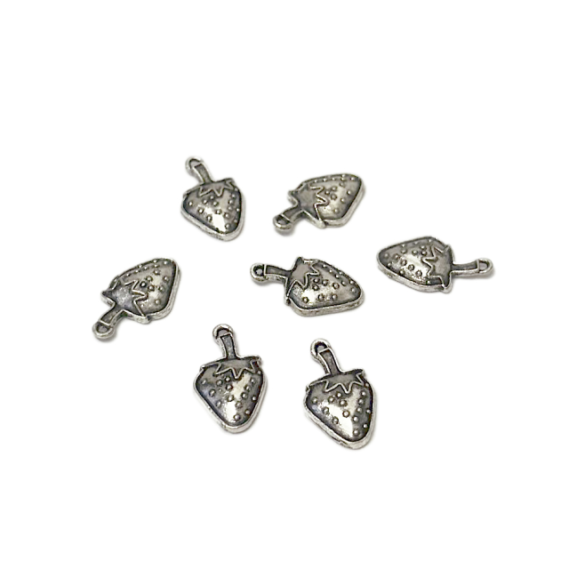 DIJE FRUTILLA 13X9MM