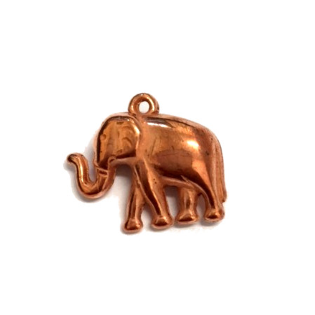 DIJE PLASTICO ELEFANTE 20MM