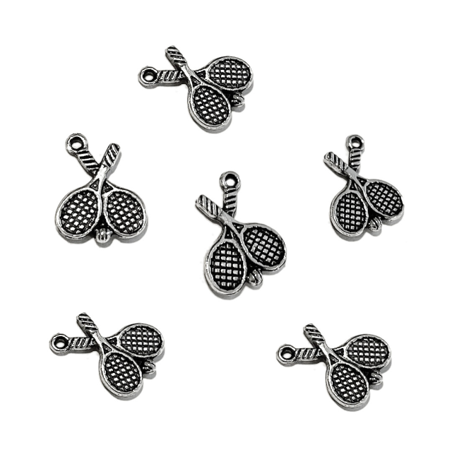 DIJE RAQUETAS 17X16MM