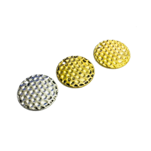 DIJE CIRCULO CHAPA MARTILLADA 5551 22MM