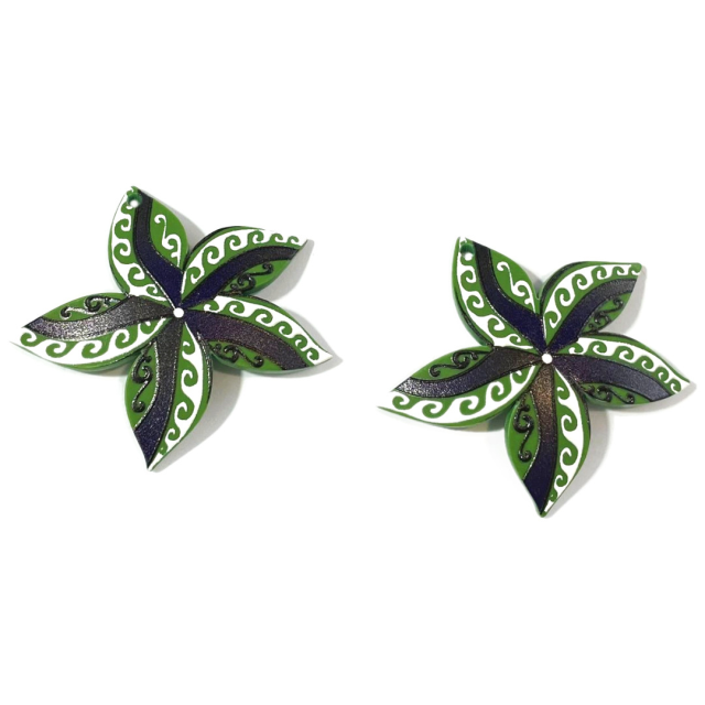 DIJE FLOR ACRILICO 47X39MM