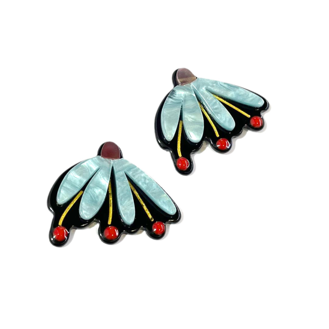 FLOR ACRILICO 35X28MM - SIN AGUJERO