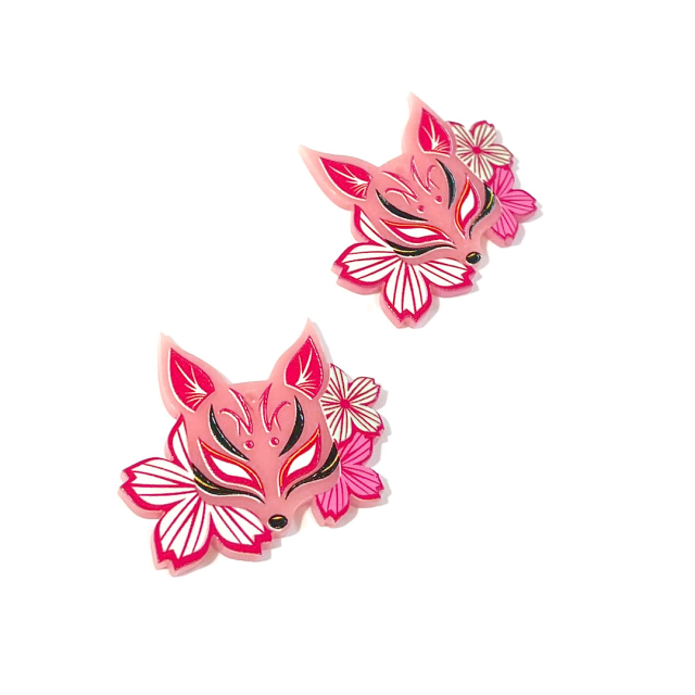 DIJE ZORRA ACRILICO 33X38MM