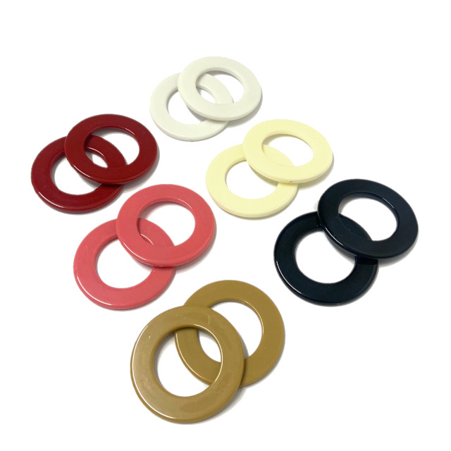 CIRCULO ACRILICO 40X23MM - SIN AGUJERO