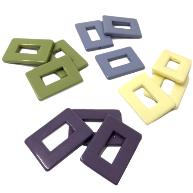 RECTANGULO ACRILICO 40X30MM