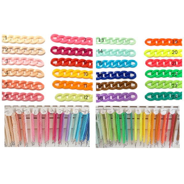 CADENA ARMADA GRUME PARA LENTES 60-65CMM - L2 -ACRILICO