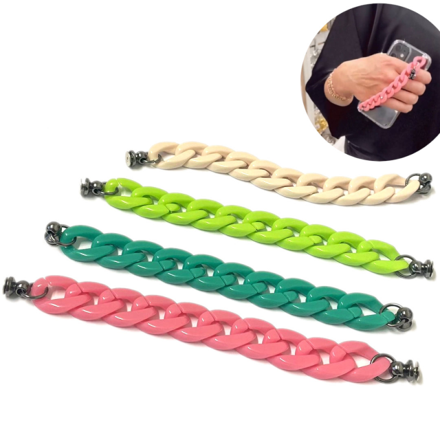 STRAPS - CADENA CELULARES 16CM - ACRILICO