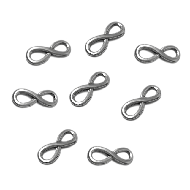 DIJE - SEPARADOR INFINITO 22X8MM - ACERO