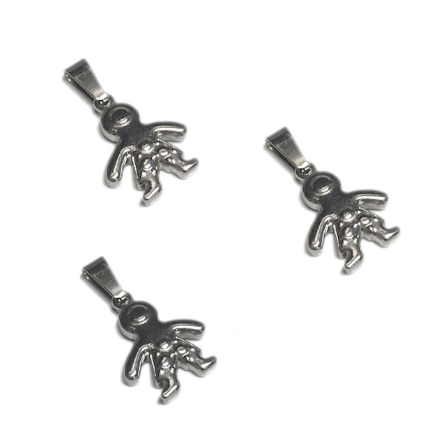 DIJE NENE 14X13MM - ACERO