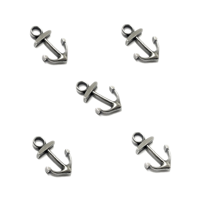 DIJE ANCLA 18X12MM - ACERO