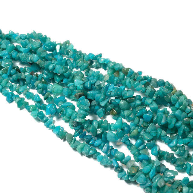 PIEDRA ESCALLAS AVENTURINA TEÑIDA (COLOR REALZADO CON TINTA)