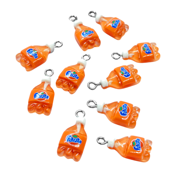 DIJE BEBIDA BOTELLA FANTA 16X10MM