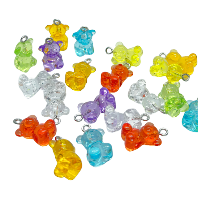 DIJE ANIMAL OSO 15X12MM - SURTIDOS