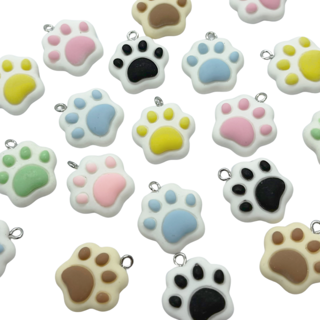 DIJE ANIMAL PATITAS 18X20MM - SURTIDOS