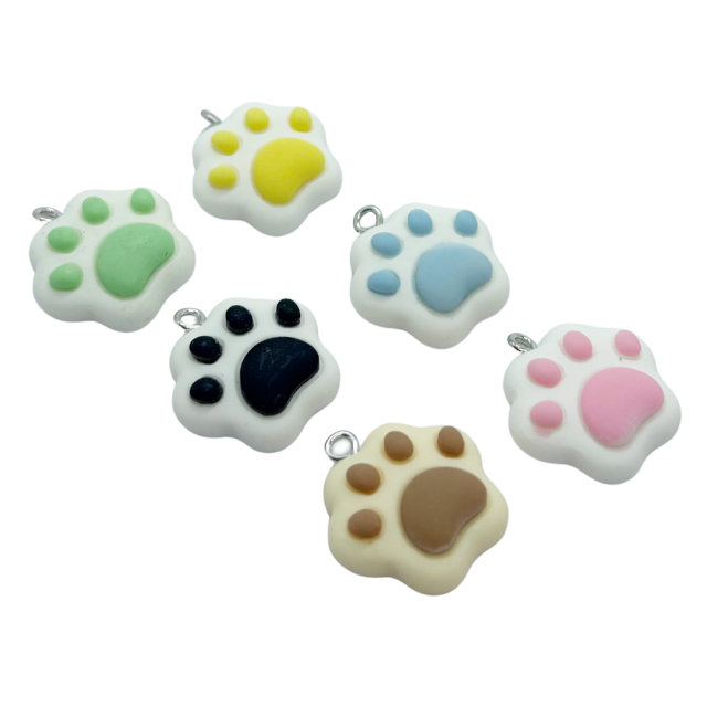 DIJE ANIMAL PATITAS 18X20MM - SURTIDOS