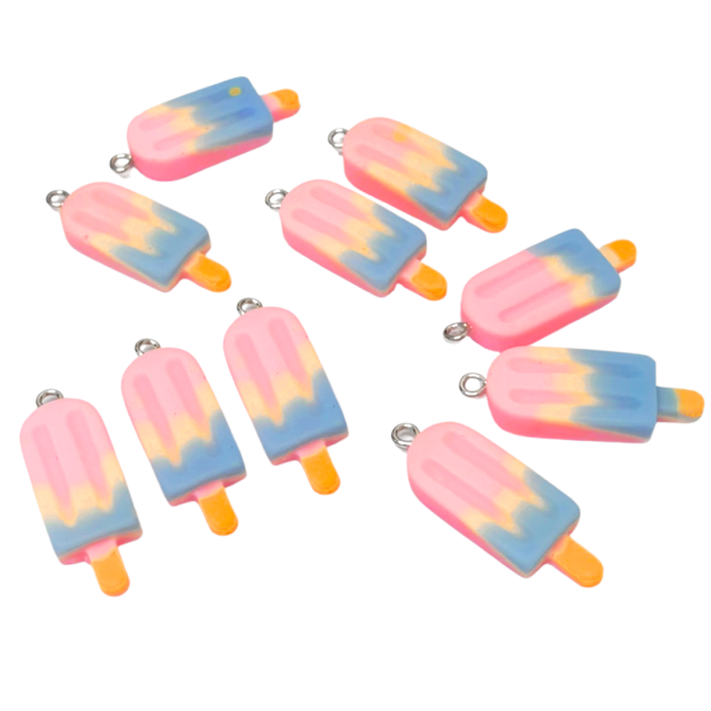 DIJE COMIDA HELADO PALETA 22X12MM