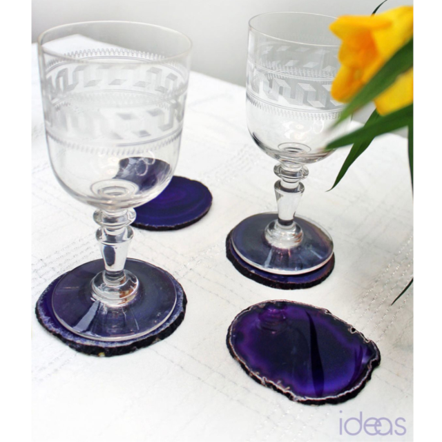 CHAPAS AGATA 8 X 9CM APROX - SIN AGUJERO