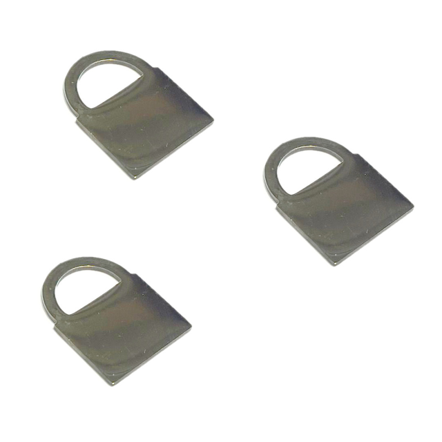 DIJE CANDADO 18X14MM - ACERO