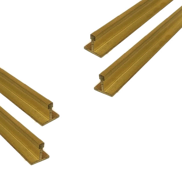 PERFIL LATÓN T RANCHITO 15X15X4000MM 0,52KG