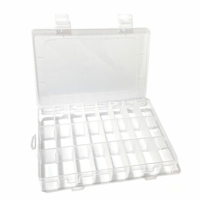 CAJA ORGANIZADORA PLASTICO 19.5X13X3.5CM - PARA KIT