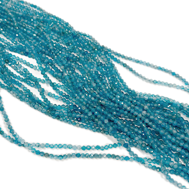 PIEDRAS BOLITAS 3MM FACETADAS - APATITA