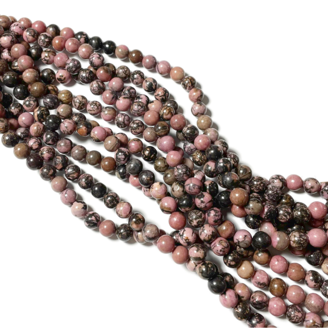 PIEDRAS BOLITAS 10MM - RODONITA