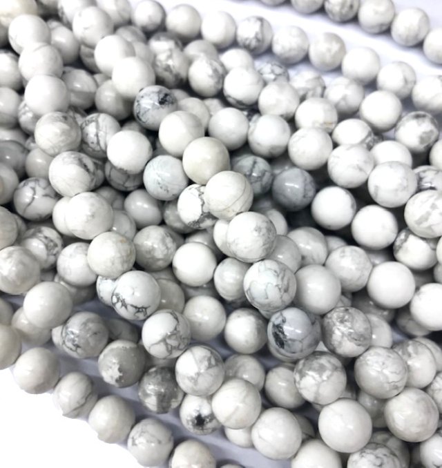 PIEDRAS BOLITAS 10MM - HOWLITE