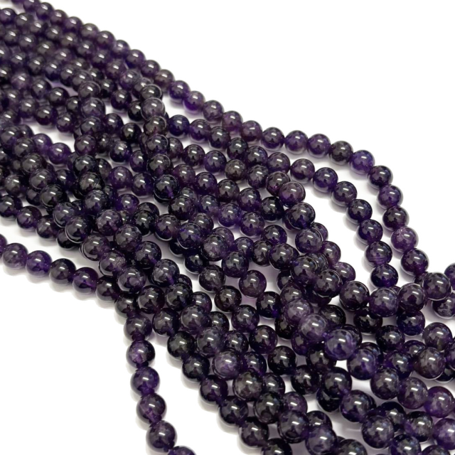 PIEDRAS BOLITAS 10MM - AMATISTA
