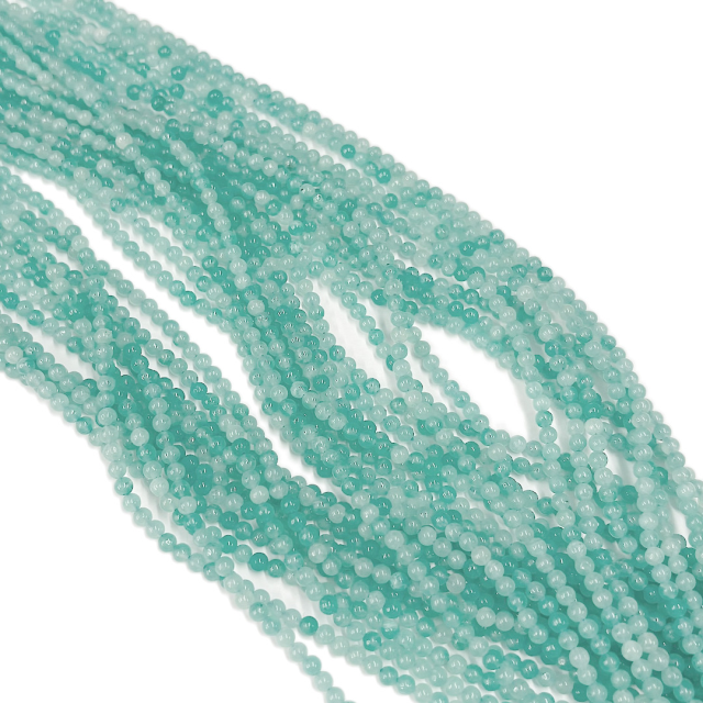 PIEDRAS BOLITAS 3MM - AMAZONITA