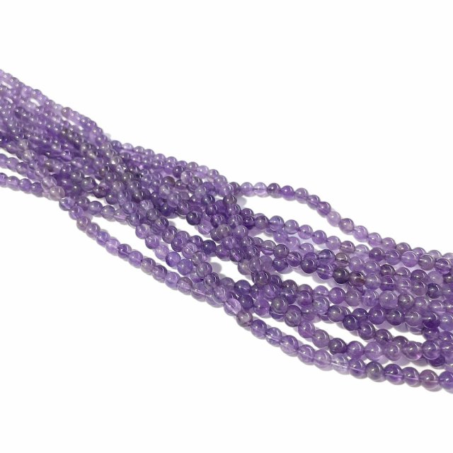 PIEDRAS BOLITAS 4MM - AMATISTA