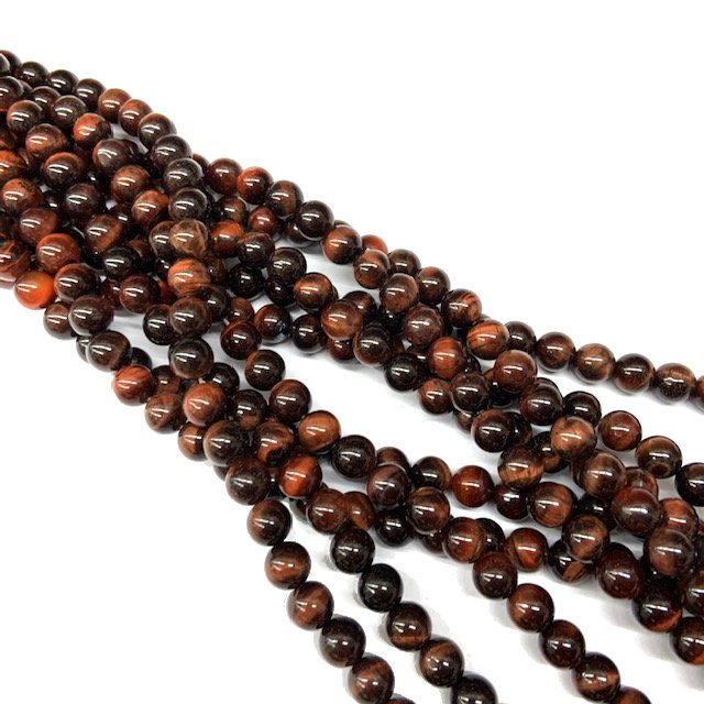 PIEDRAS BOLITAS 4MM - OJO DE BUEY