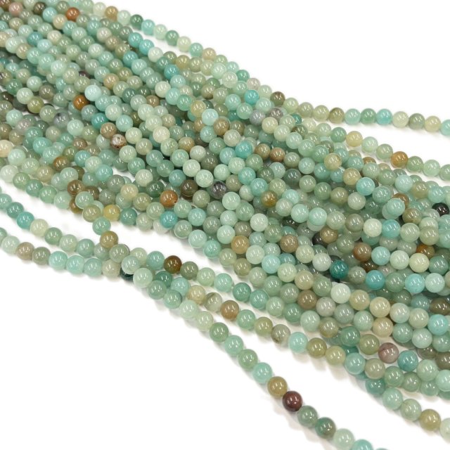 PIEDRAS BOLITAS 6MM - AMAZONITA