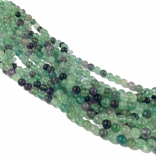 PIEDRAS BOLITAS 8MM - FLUORITA