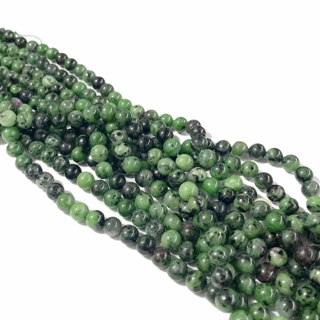 PIEDRAS BOLITAS 8MM - ZOISITA