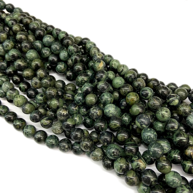 PIEDRAS BOLITAS 8MM - JASPE KAMBADA