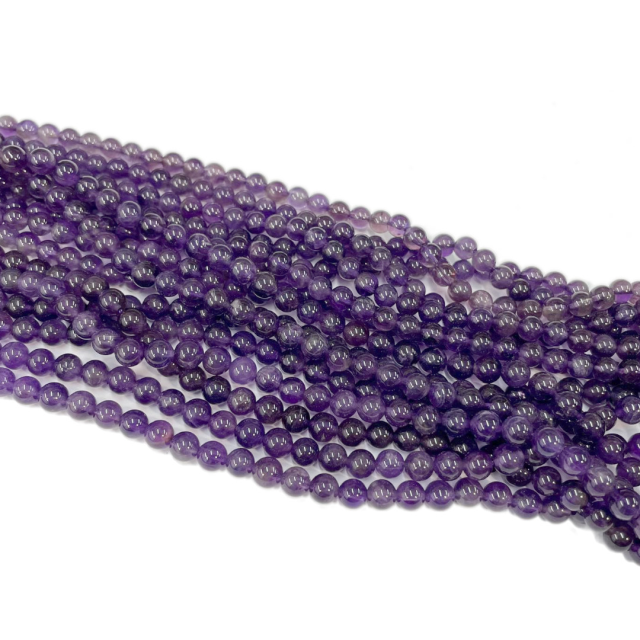 PIEDRAS BOLITAS 8MM - AMATISTA