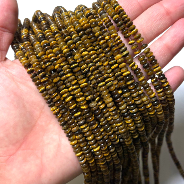 PIEDRAS DONA 4X2MM - OJO DE TIGRE